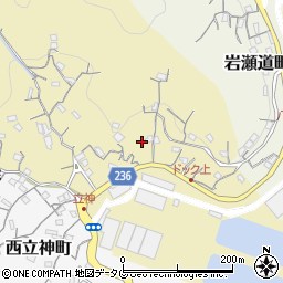 長崎県長崎市東立神町6-26周辺の地図