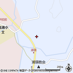 長崎県五島市平蔵町2455周辺の地図