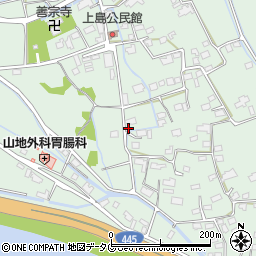 熊本県上益城郡嘉島町上島2731周辺の地図