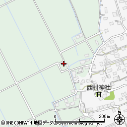 熊本県上益城郡嘉島町上島260周辺の地図