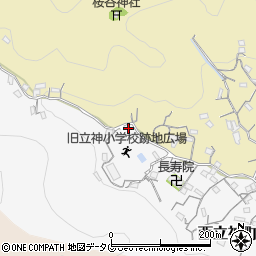 長崎県長崎市西立神町11-6周辺の地図