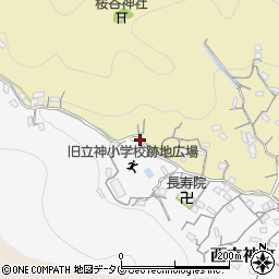 長崎県長崎市西立神町11-8周辺の地図