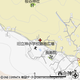 長崎県長崎市東立神町23-18周辺の地図