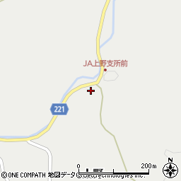 熊本県上益城郡御船町上野2262周辺の地図