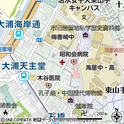 ゆかり薬局大浦店周辺の地図