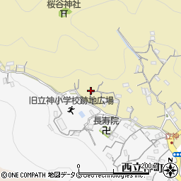 長崎県長崎市東立神町23-9周辺の地図