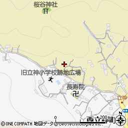 長崎県長崎市東立神町23周辺の地図
