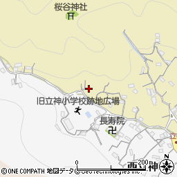 長崎県長崎市東立神町23-20周辺の地図