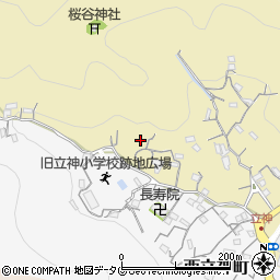 長崎県長崎市東立神町23-7周辺の地図