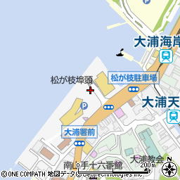 長崎県長崎市松が枝町周辺の地図