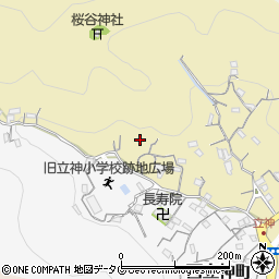 長崎県長崎市東立神町23-25周辺の地図