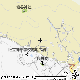長崎県長崎市東立神町23-2周辺の地図