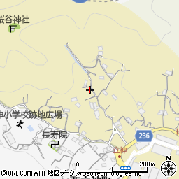 長崎県長崎市東立神町16-5周辺の地図