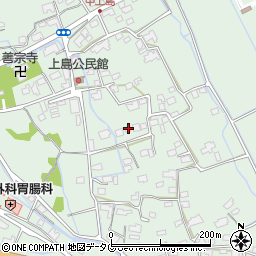 熊本県上益城郡嘉島町上島1448周辺の地図