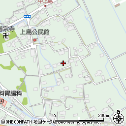 熊本県上益城郡嘉島町上島1449周辺の地図