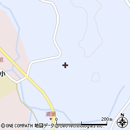 長崎県五島市平蔵町2422周辺の地図