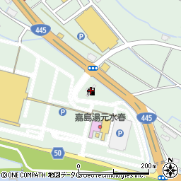 元祖辛麺屋桝元　イオンモール熊本店周辺の地図
