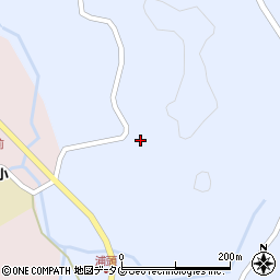 長崎県五島市平蔵町2421-2周辺の地図