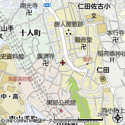 権藤米穀店周辺の地図