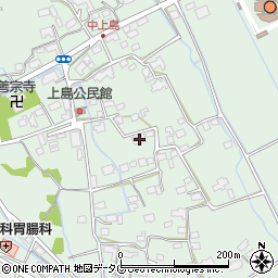 熊本県上益城郡嘉島町上島1454周辺の地図