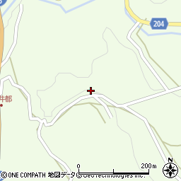 宮崎県西臼杵郡高千穂町下野2079周辺の地図