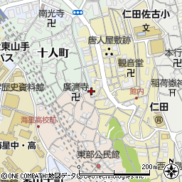 長崎県長崎市十人町11-12周辺の地図