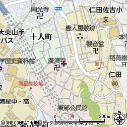 長崎県長崎市十人町12-5周辺の地図