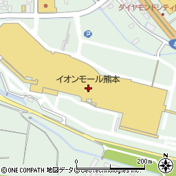 リンガーハットイオンモール熊本店周辺の地図