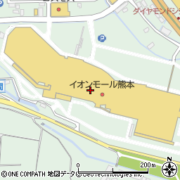 Zoffイオンモール熊本クレア店 周辺の地図