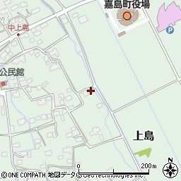 熊本県上益城郡嘉島町上島1204周辺の地図