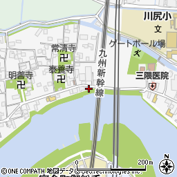 福原・豆腐製造周辺の地図