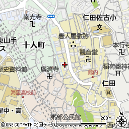 長崎県長崎市館内町18周辺の地図