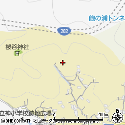 桜谷公園周辺の地図