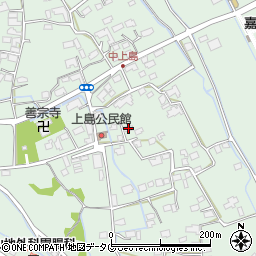 熊本県上益城郡嘉島町上島1460周辺の地図