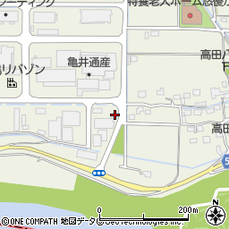 ウエルディングガス九州株式会社熊本営業所周辺の地図