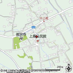 熊本県上益城郡嘉島町上島2681周辺の地図