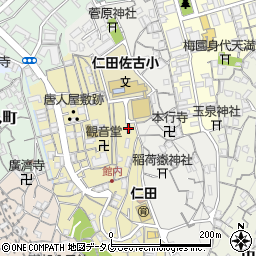 長崎県長崎市稲田町48周辺の地図