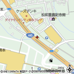 株式会社ヒライ　嘉島店周辺の地図