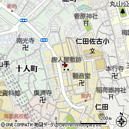 長崎県長崎市館内町11周辺の地図