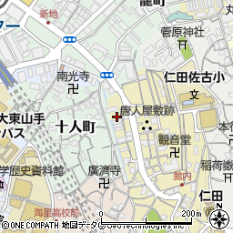 長崎県長崎市館内町15周辺の地図