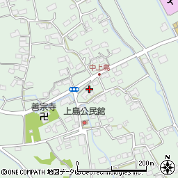 熊本県上益城郡嘉島町上島1497周辺の地図