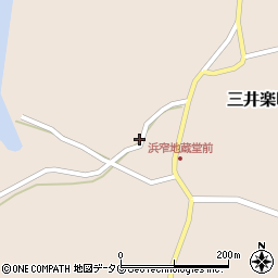 長崎県五島市三井楽町濱窄93周辺の地図