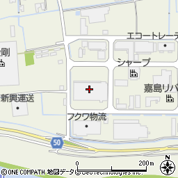 株式会社清永宇蔵商店　営業本部周辺の地図