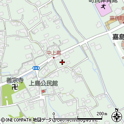 熊本県上益城郡嘉島町上島1502周辺の地図