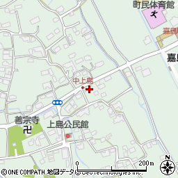 熊本県上益城郡嘉島町上島1504周辺の地図