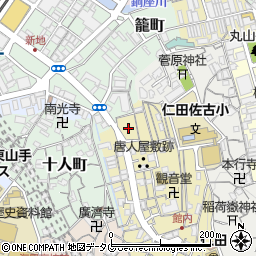長崎県長崎市館内町14周辺の地図