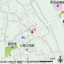 中上島周辺の地図