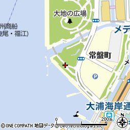 長崎県長崎市常盤町1周辺の地図