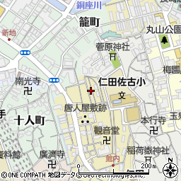 長崎県長崎市館内町4周辺の地図