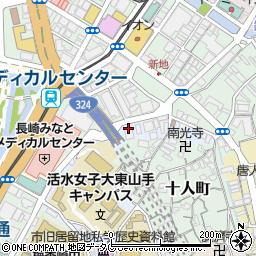 長崎県長崎市梅香崎町2周辺の地図